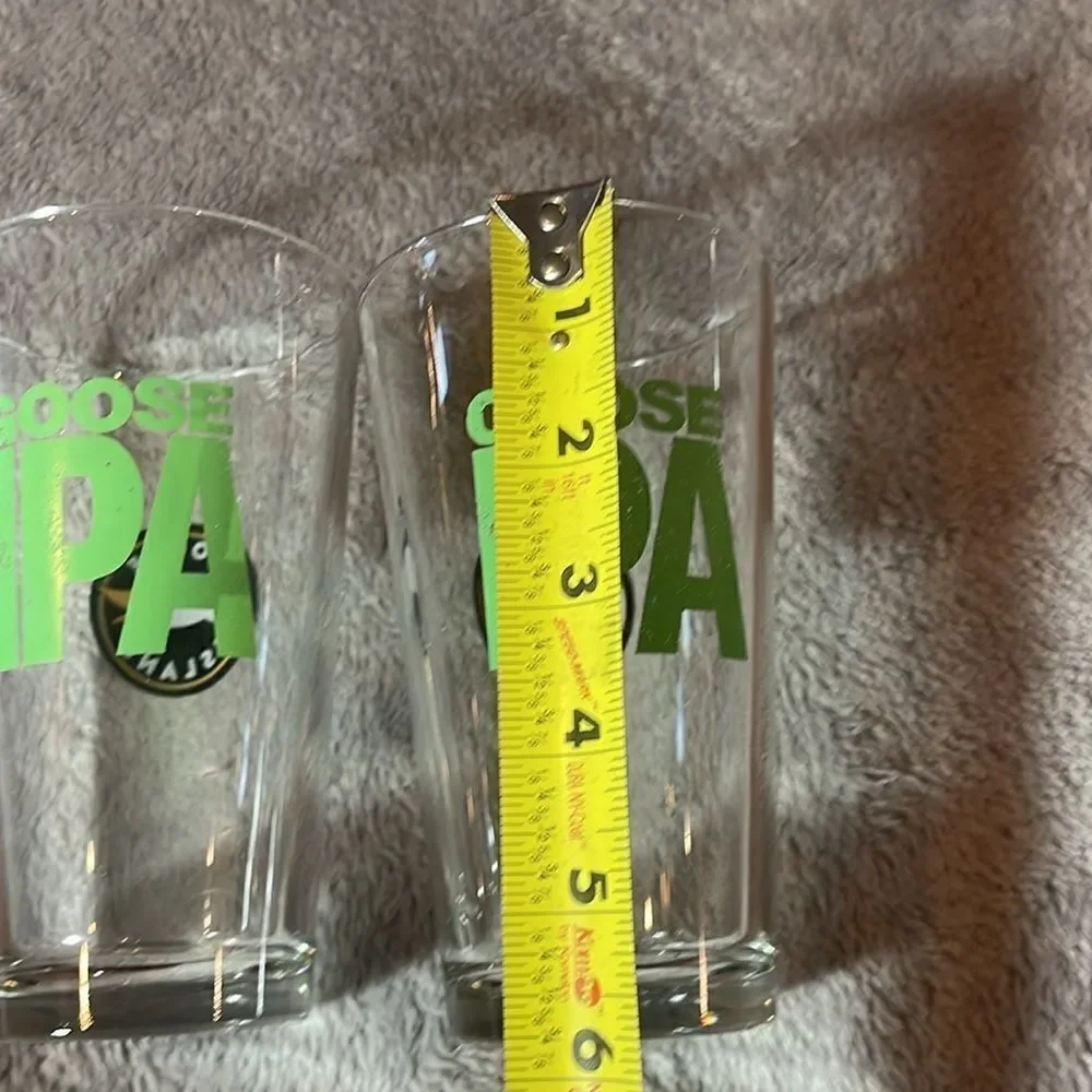 Goose island IPA glasses